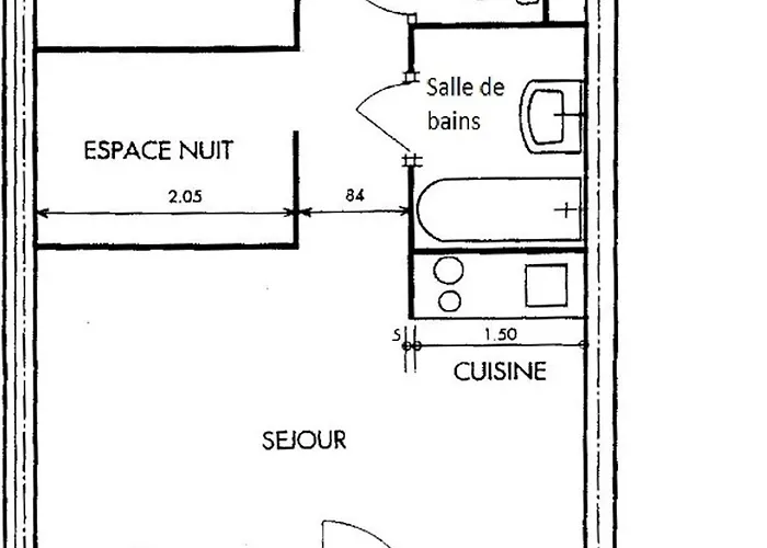 Au Pied Des Pistes, Parking, 4/5 Pers. - Fr-1-455-82 Lägenhet