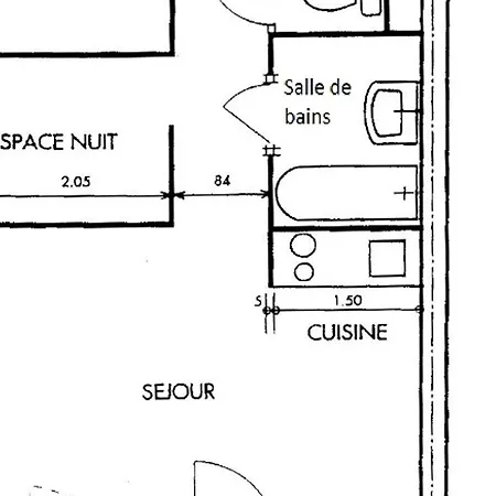 Au Pied Des Pistes, Parking, 4/5 Pers. Apartment